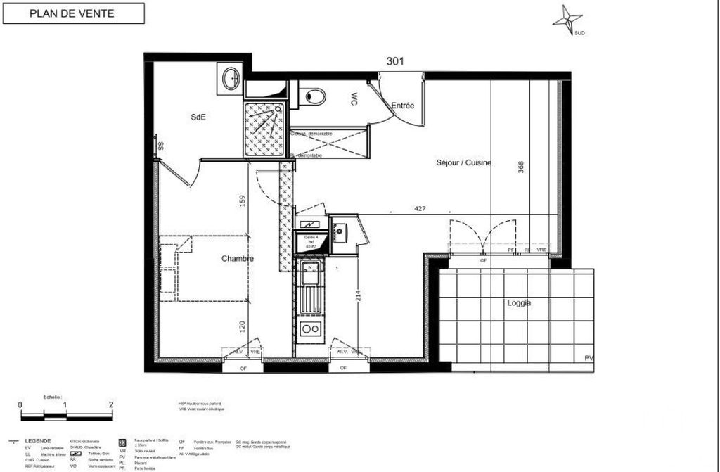 Achat appartement à vendre 2 pièces 43 m² - Biscarrosse