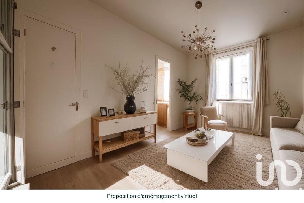 Achat duplex à vendre 3 pièces 43 m² - Paris 14ème arrondissement