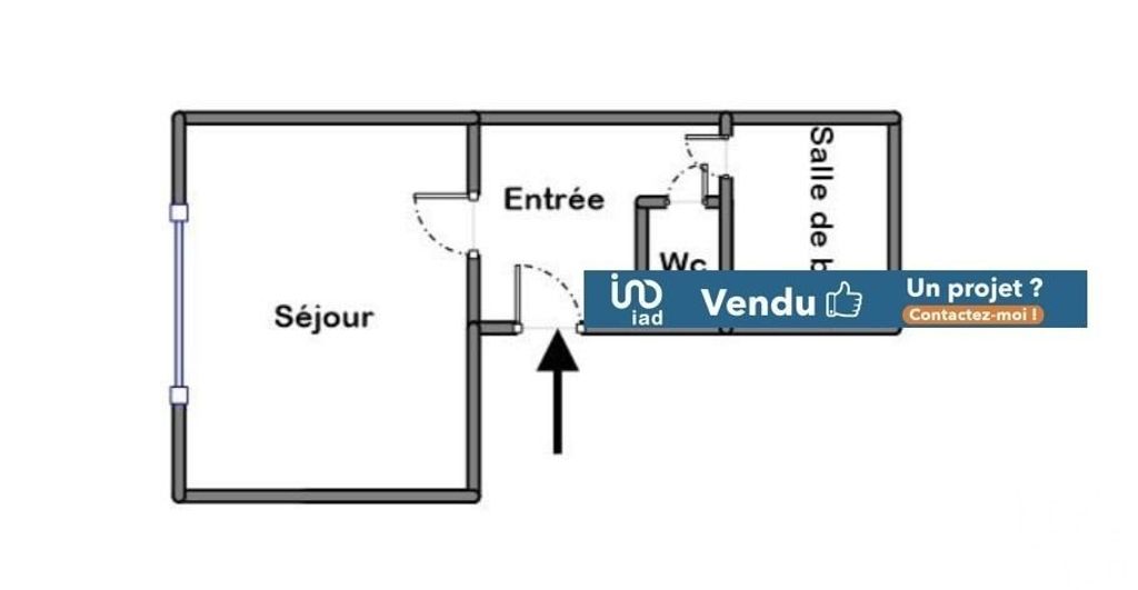 Achat studio à vendre 20 m² - Neuilly-sur-Seine