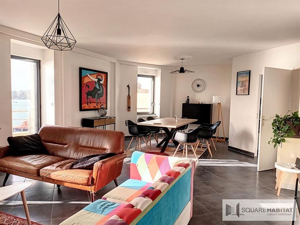 Achat appartement à vendre 6 pièces 106 m² - Étel