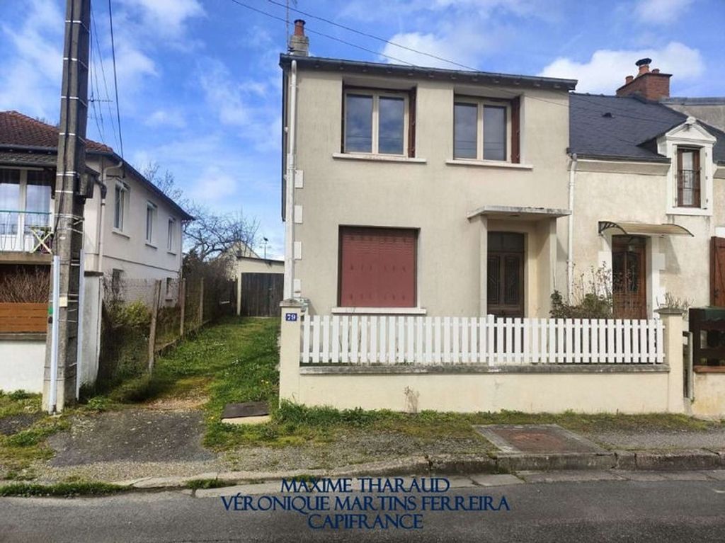 Achat maison à vendre 2 chambres 66 m² - Vierzon