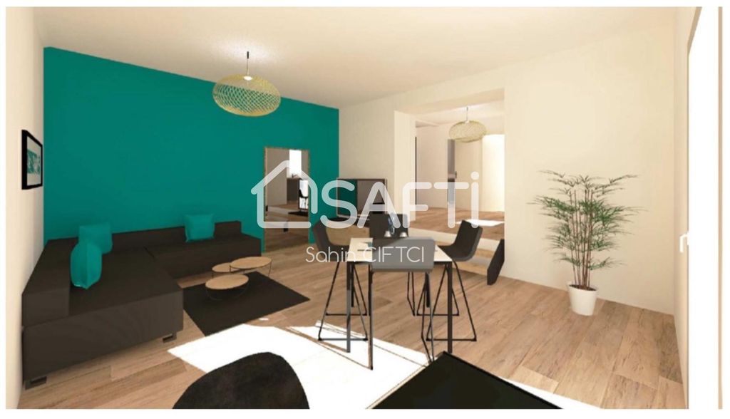 Achat appartement à vendre 2 pièces 58 m² - Les Fins