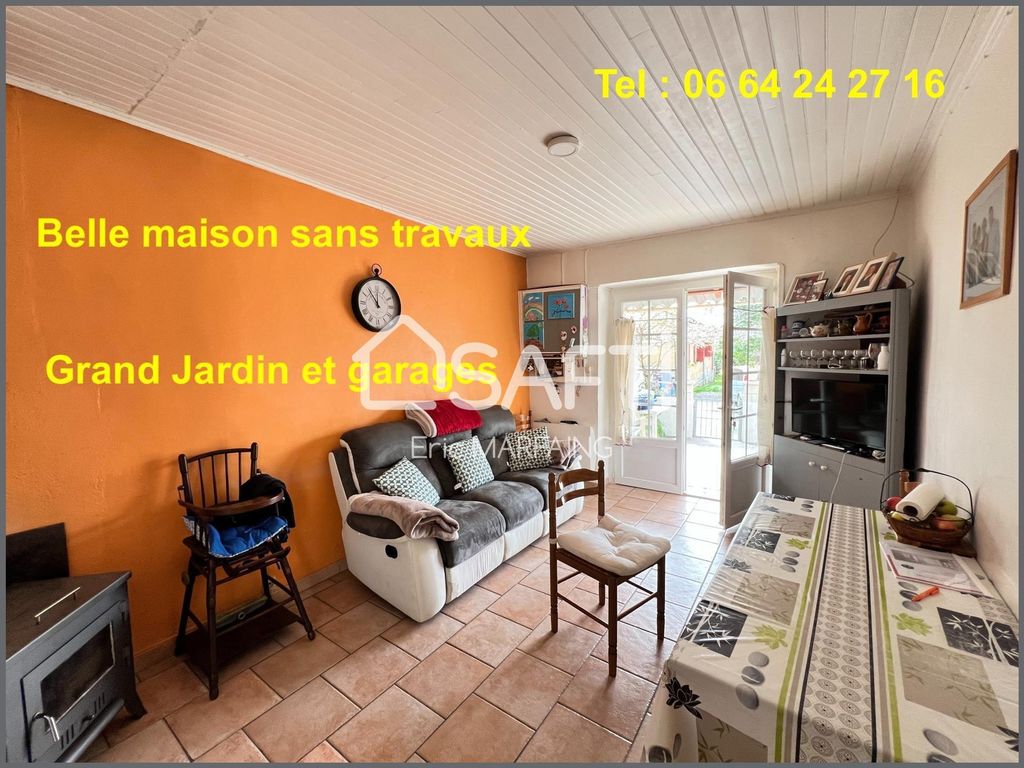 Achat maison à vendre 2 chambres 61 m² - Castelnau-d'Auzan-Labarrère