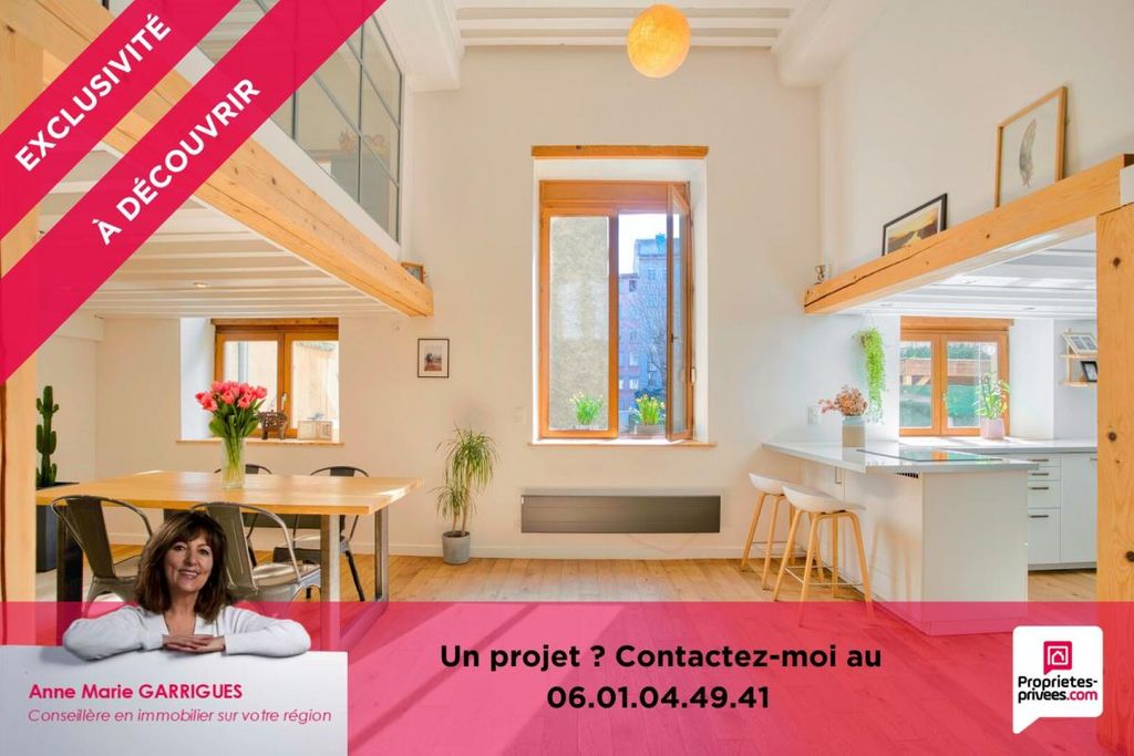 Achat duplex à vendre 3 pièces 89 m² - Lyon 4ème arrondissement