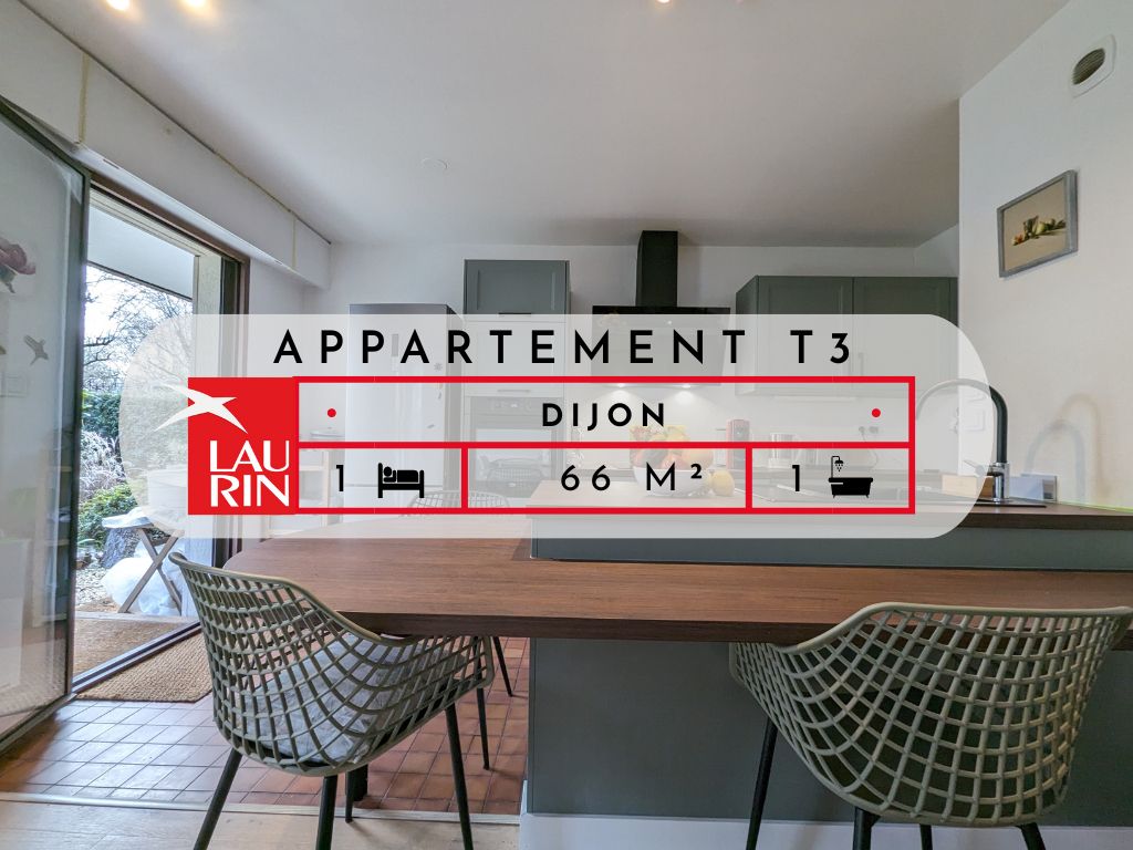 Achat appartement à vendre 3 pièces 65 m² - Dijon
