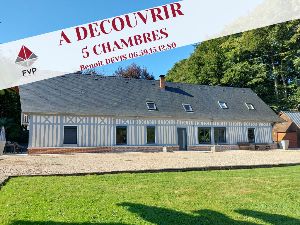 Achat maison à vendre 5 chambres 234 m² - Yvetot