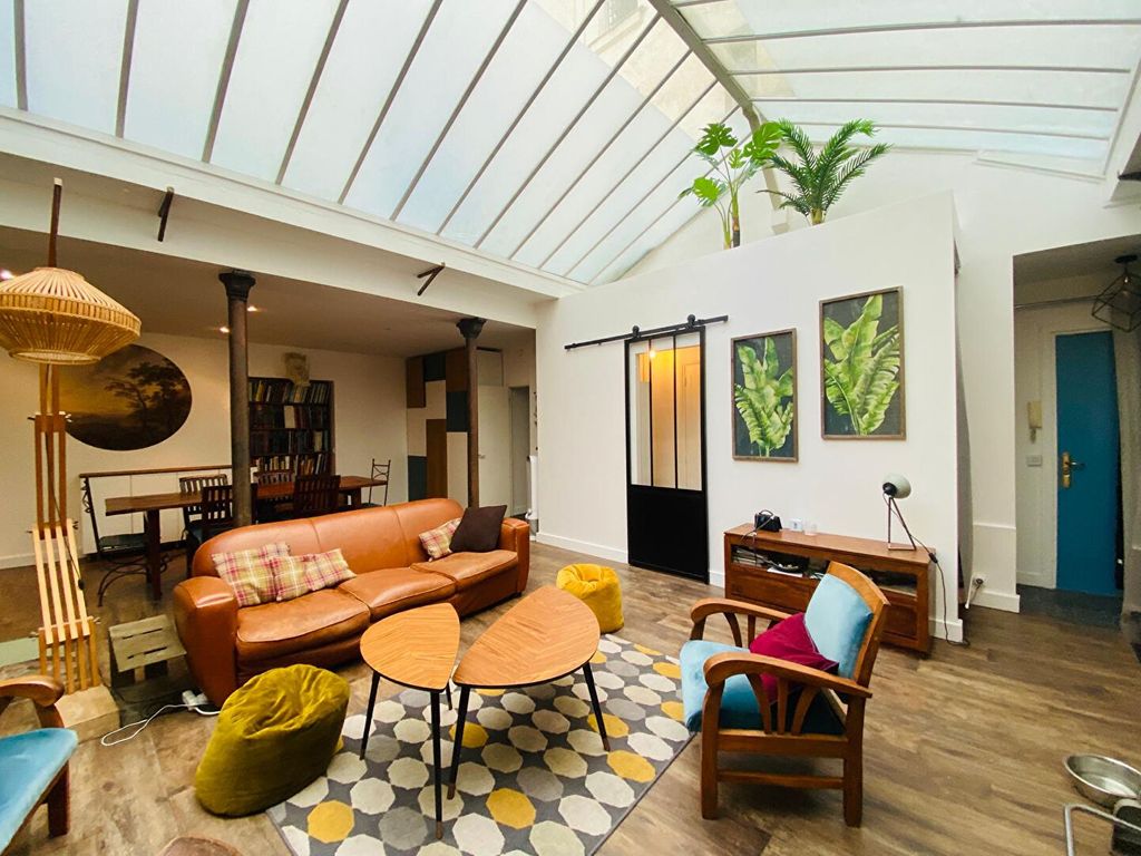 Achat loft à vendre 4 pièces 122 m² - Paris 18ème arrondissement
