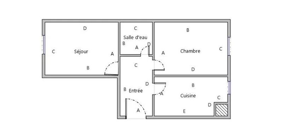 Achat appartement à vendre 2 pièces 35 m² - Noisy-le-Sec