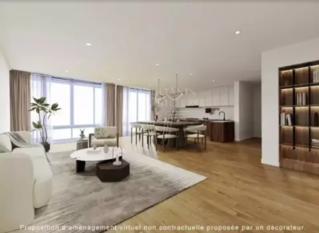 Achat appartement à vendre 6 pièces 125 m² - Paris 16ème arrondissement