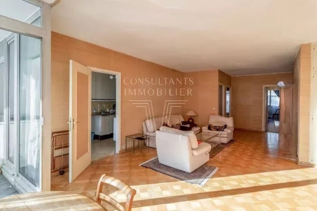 Achat appartement à vendre 6 pièces 125 m² - Paris 16ème arrondissement