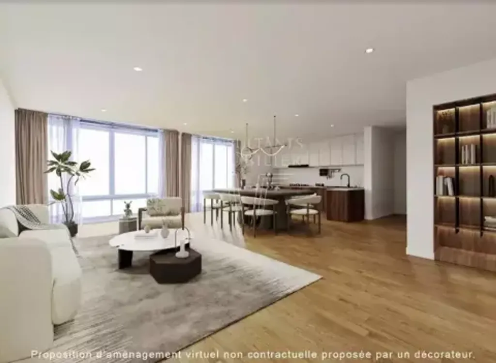 Achat appartement à vendre 7 pièces 142 m² - Paris 16ème arrondissement
