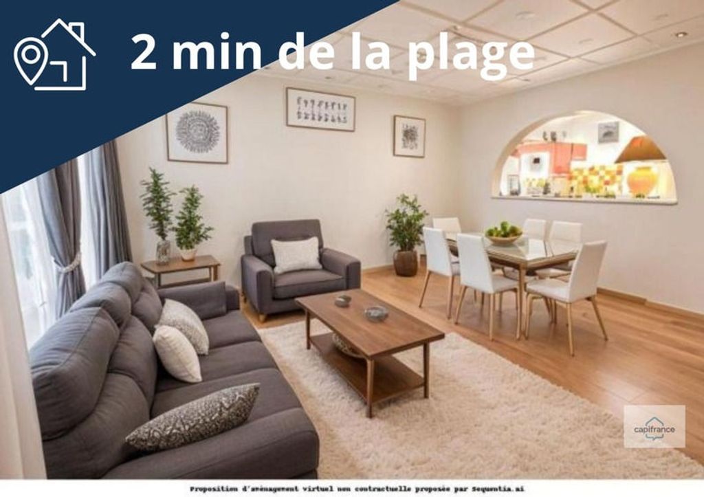 Achat appartement à vendre 3 pièces 55 m² - Algajola