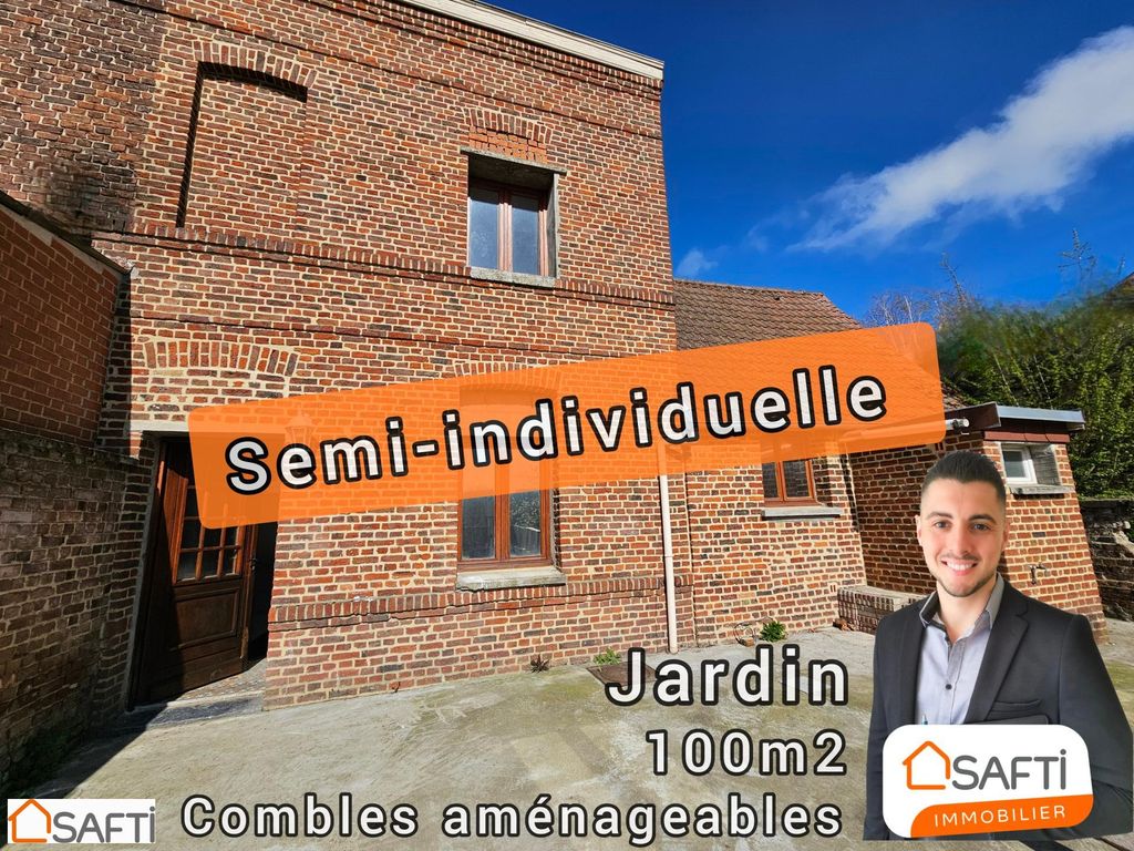 Achat maison à vendre 3 chambres 100 m² - Trith-Saint-Léger