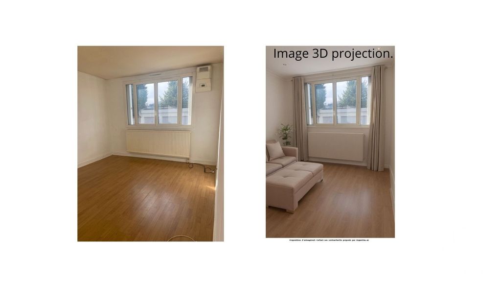 Achat appartement à vendre 3 pièces 59 m² - Saint-Maur-des-Fossés