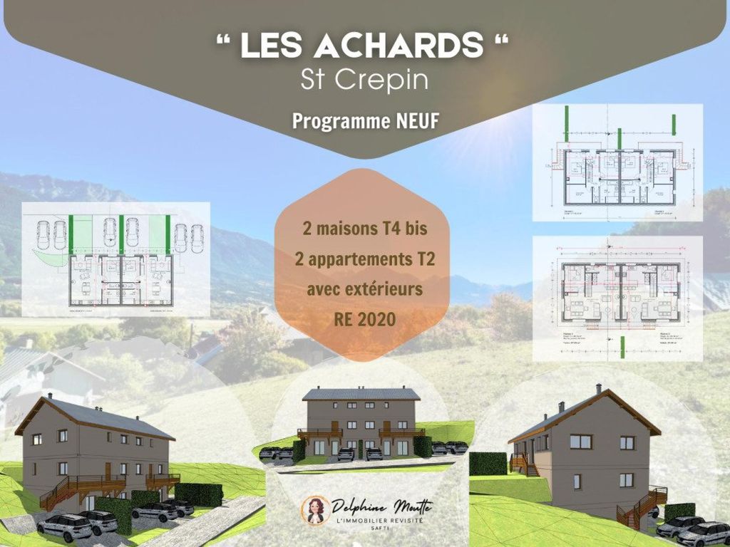 Achat maison à vendre 3 chambres 98 m² - Saint-Crépin