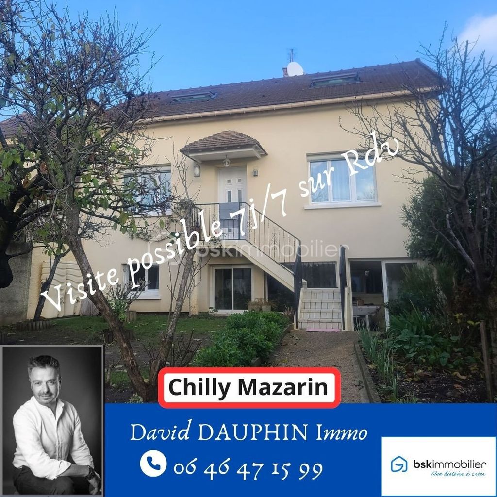 Achat maison à vendre 4 chambres 145 m² - Chilly-Mazarin