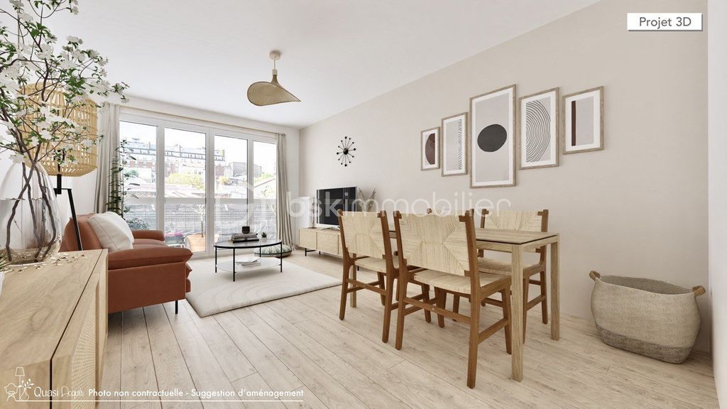 Achat appartement à vendre 4 pièces 74 m² - Malakoff