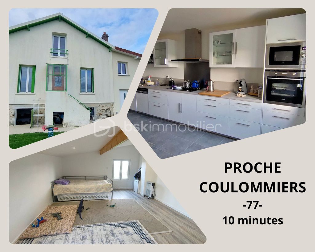 Achat maison à vendre 4 chambres 120 m² - Saint-Denis-lès-Rebais