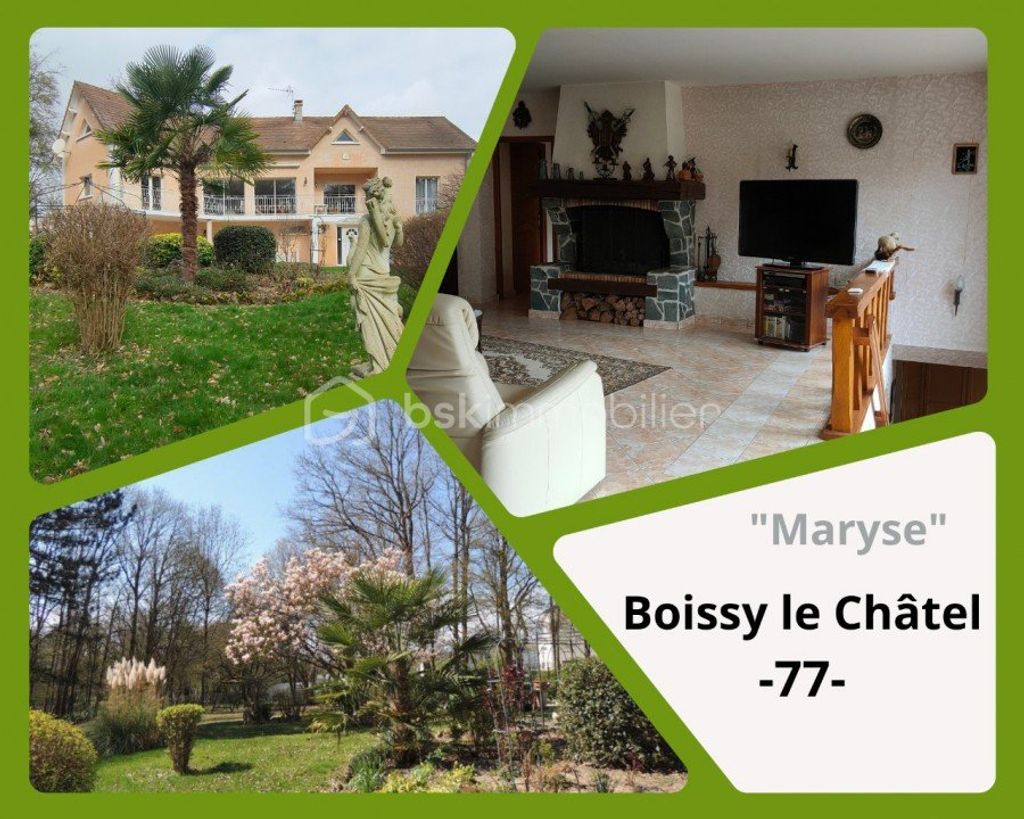 Achat maison à vendre 4 chambres 310 m² - Boissy-le-Châtel