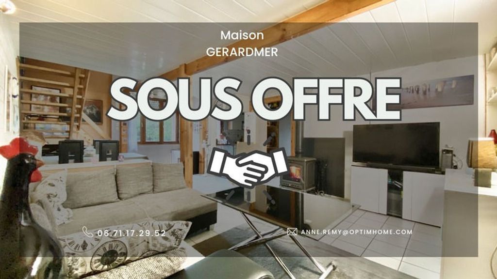 Achat maison à vendre 3 chambres 101 m² - Gérardmer