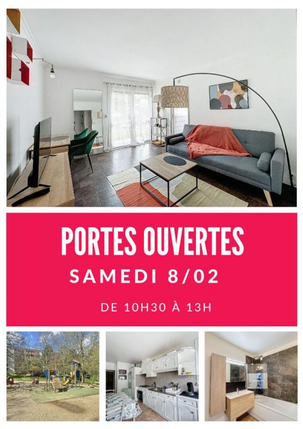 Achat appartement à vendre 3 pièces 58 m² - Palaiseau