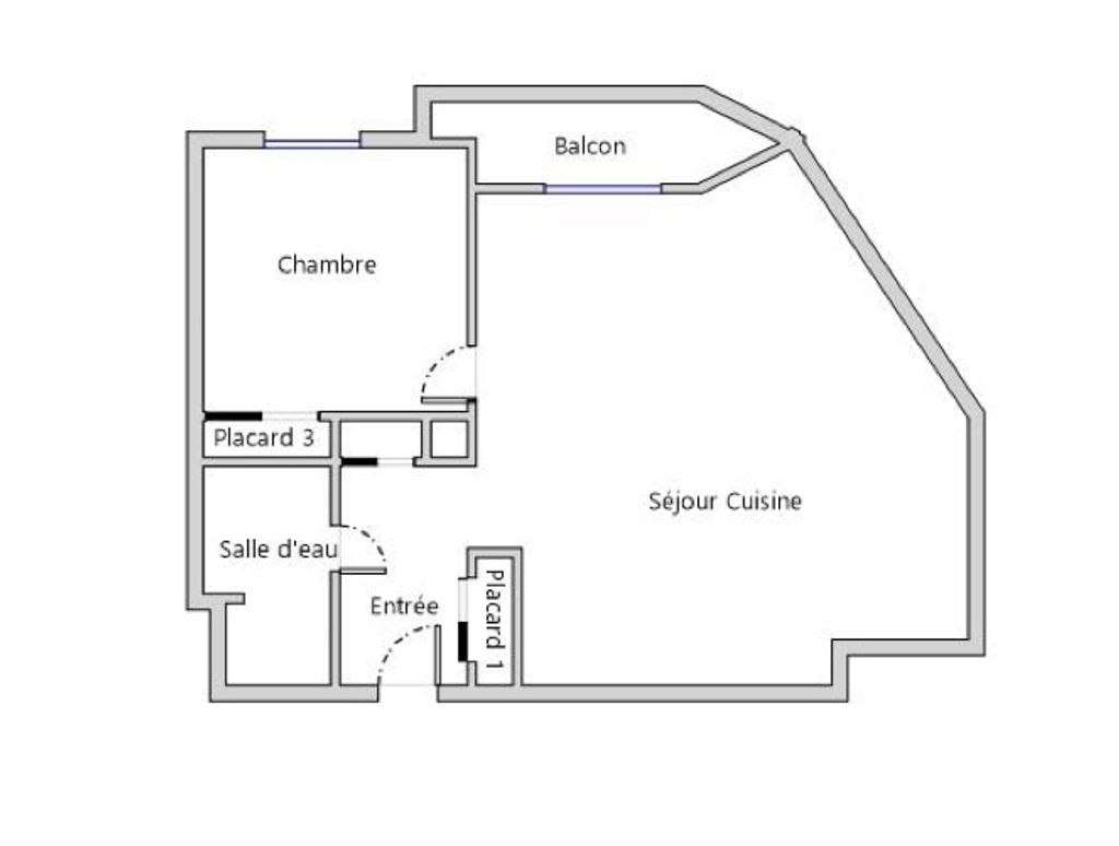 Achat appartement à vendre 2 pièces 44 m² - Gaillac