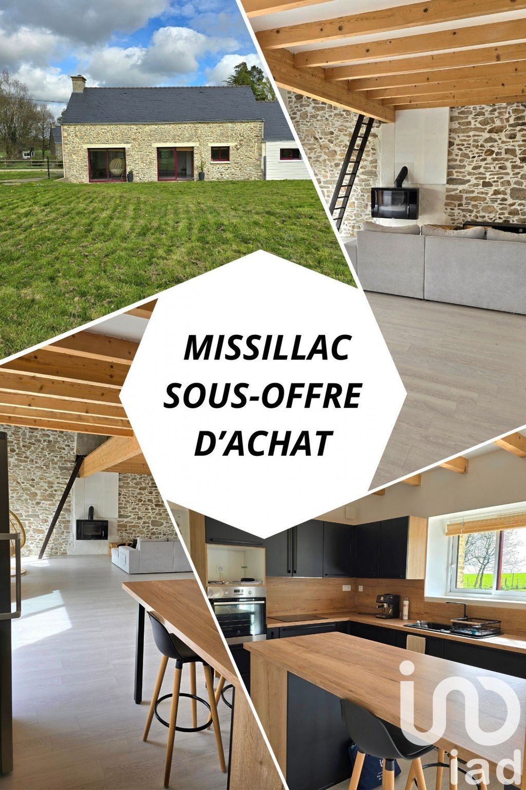 Achat maison à vendre 3 chambres 124 m² - Missillac