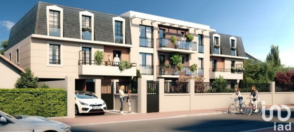 Achat appartement à vendre 4 pièces 89 m² - La Queue-en-Brie