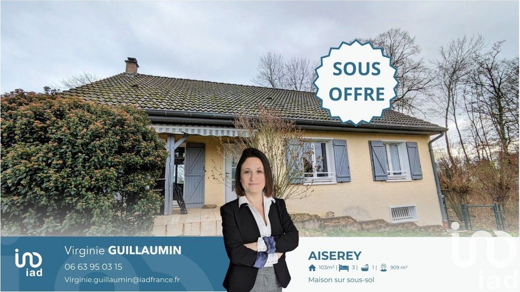 Achat maison à vendre 4 chambres 103 m² - Aiserey