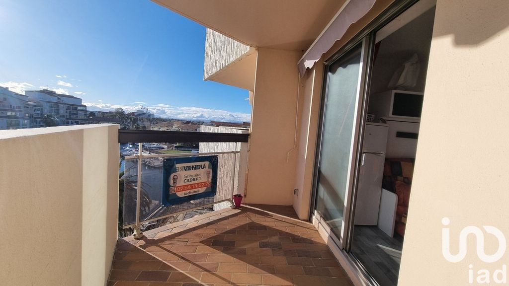 Achat studio à vendre 23 m² - Canet-en-Roussillon