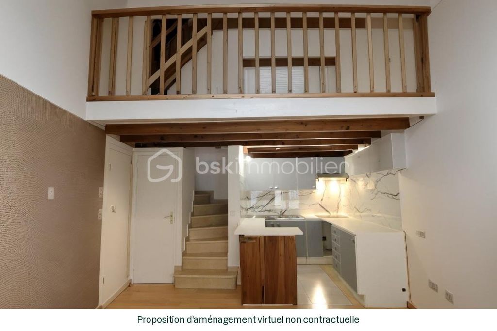 Achat duplex à vendre 2 pièces 45 m² - Chennevières-sur-Marne