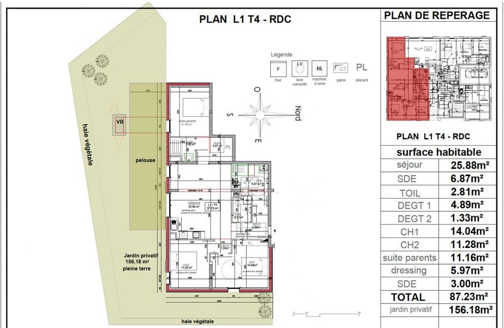 Achat appartement 4 pièce(s) Vétraz-Monthoux