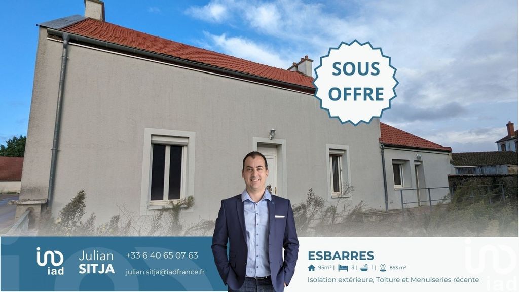 Achat maison à vendre 3 chambres 95 m² - Esbarres