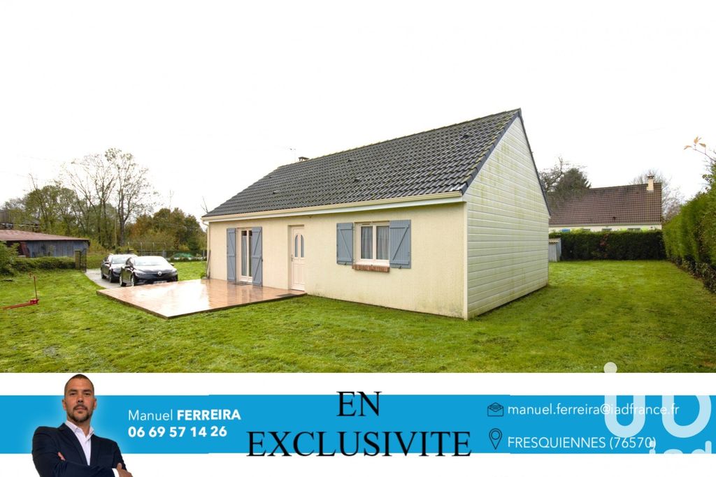 Achat maison à vendre 2 chambres 75 m² - Biville-la-Baignarde