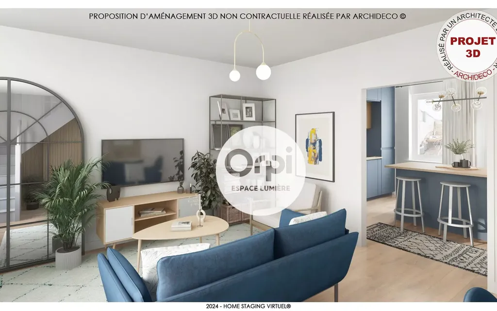 Achat maison à vendre 2 chambres 65 m² - Saint-Martin-Boulogne