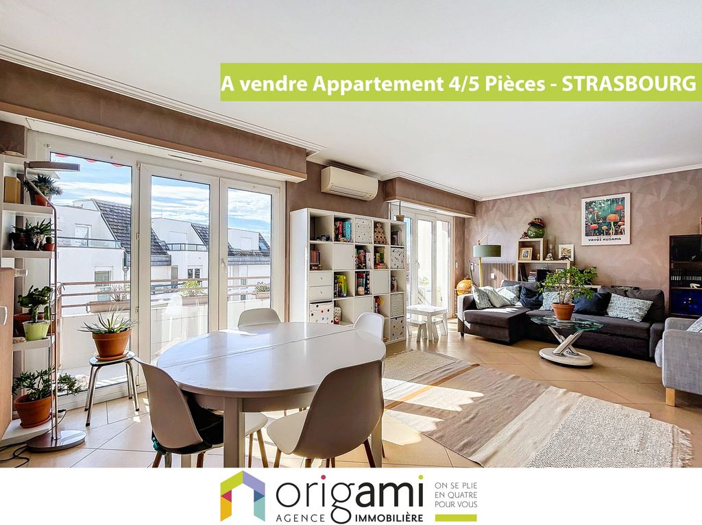 Achat appartement à vendre 4 pièces 96 m² - Strasbourg