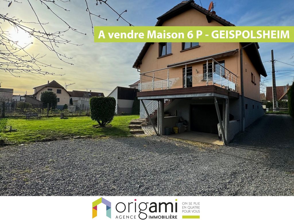 Achat maison à vendre 4 chambres 140 m² - Geispolsheim