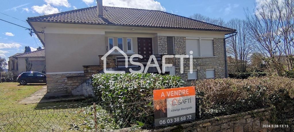 Achat maison à vendre 5 chambres 190 m² - Puy-l'Évêque