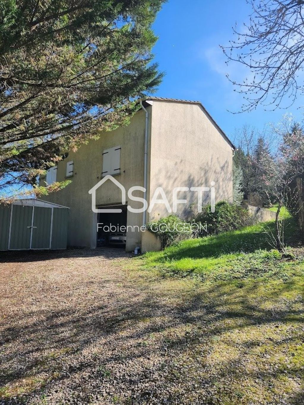 Achat maison à vendre 2 chambres 50 m² - Saint-Amant-de-Boixe