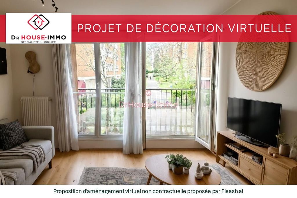 Achat appartement à vendre 3 pièces 64 m² - Paris 12ème arrondissement