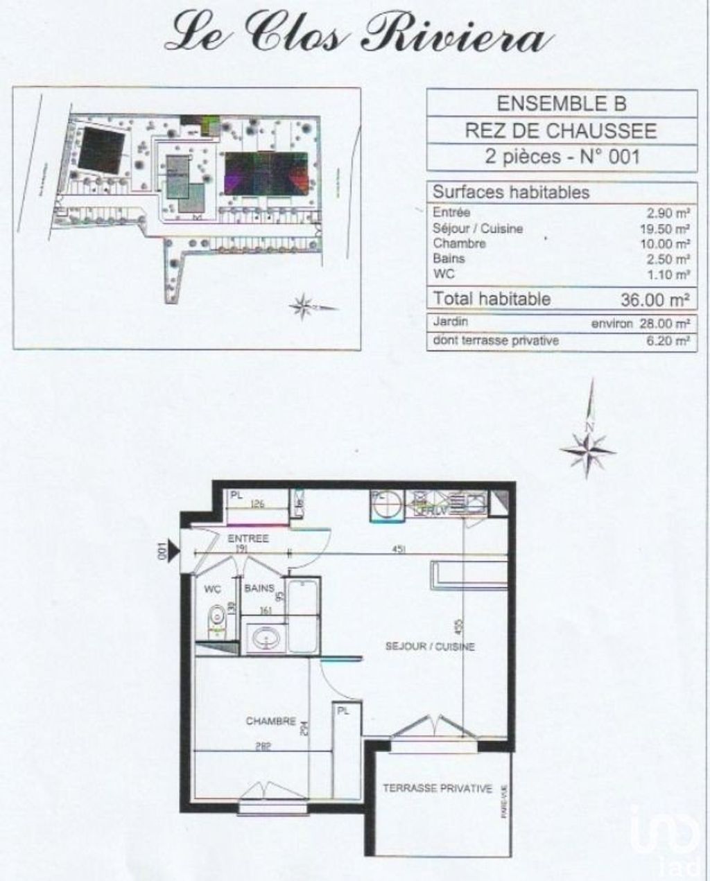 Achat appartement 2 pièce(s) Saint-Seurin-sur-l'Isle