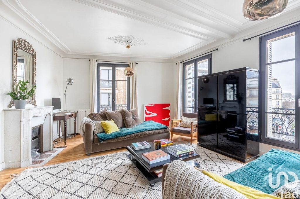 Achat appartement à vendre 7 pièces 137 m² - Paris 18ème arrondissement