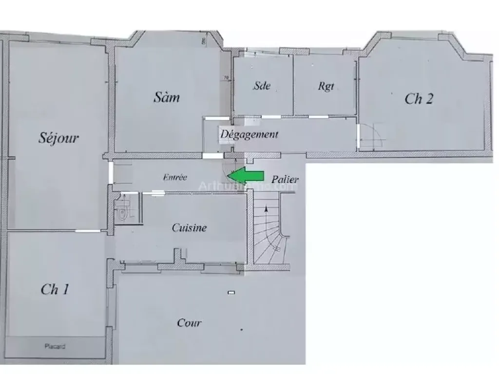 Achat appartement à vendre 4 pièces 80 m² - Asnières-sur-Seine