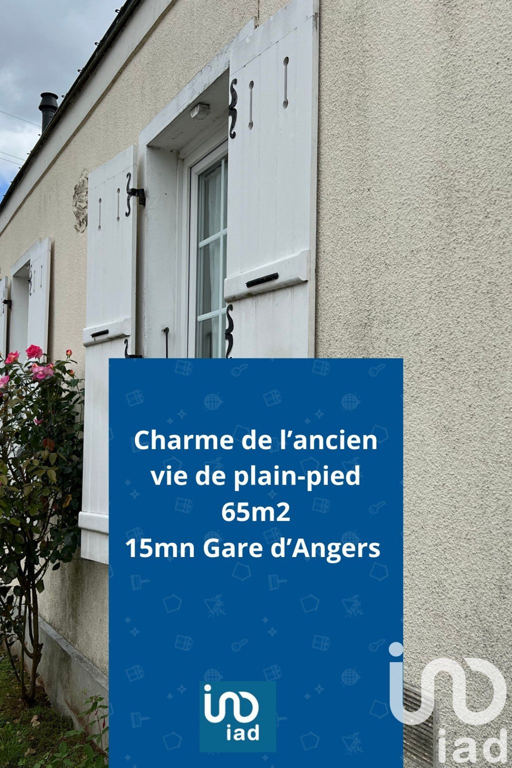 Achat maison à vendre 1 chambre 65 m² - Les Ponts-de-Cé