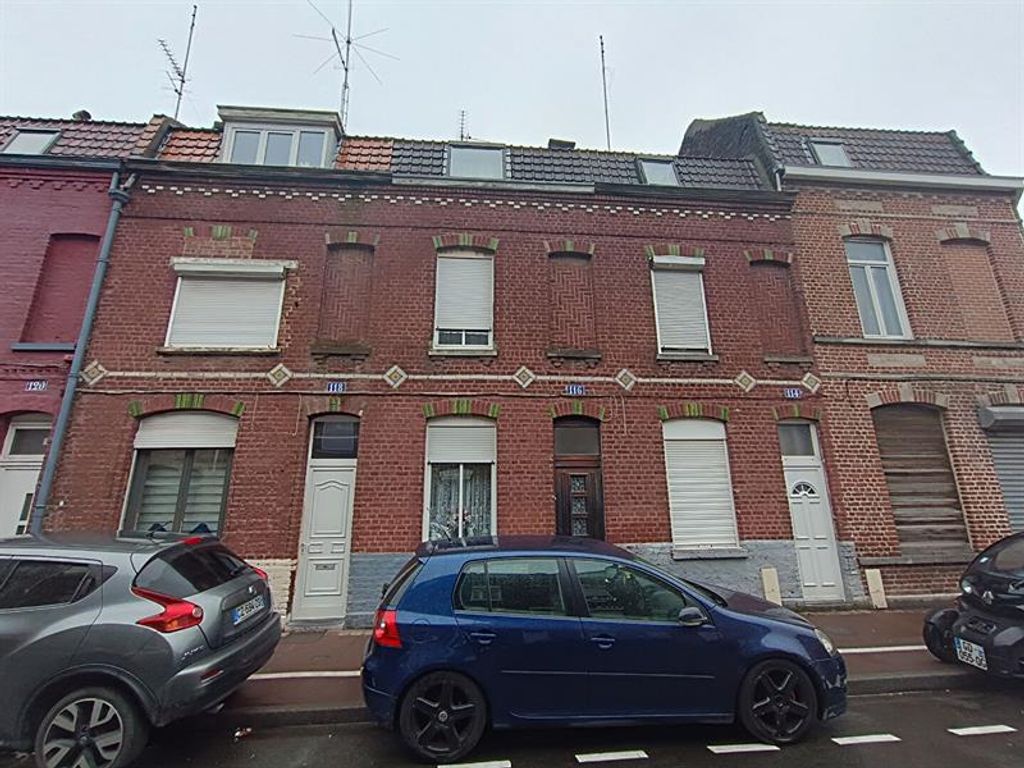 Achat maison à vendre 4 chambres 72 m² - Roubaix