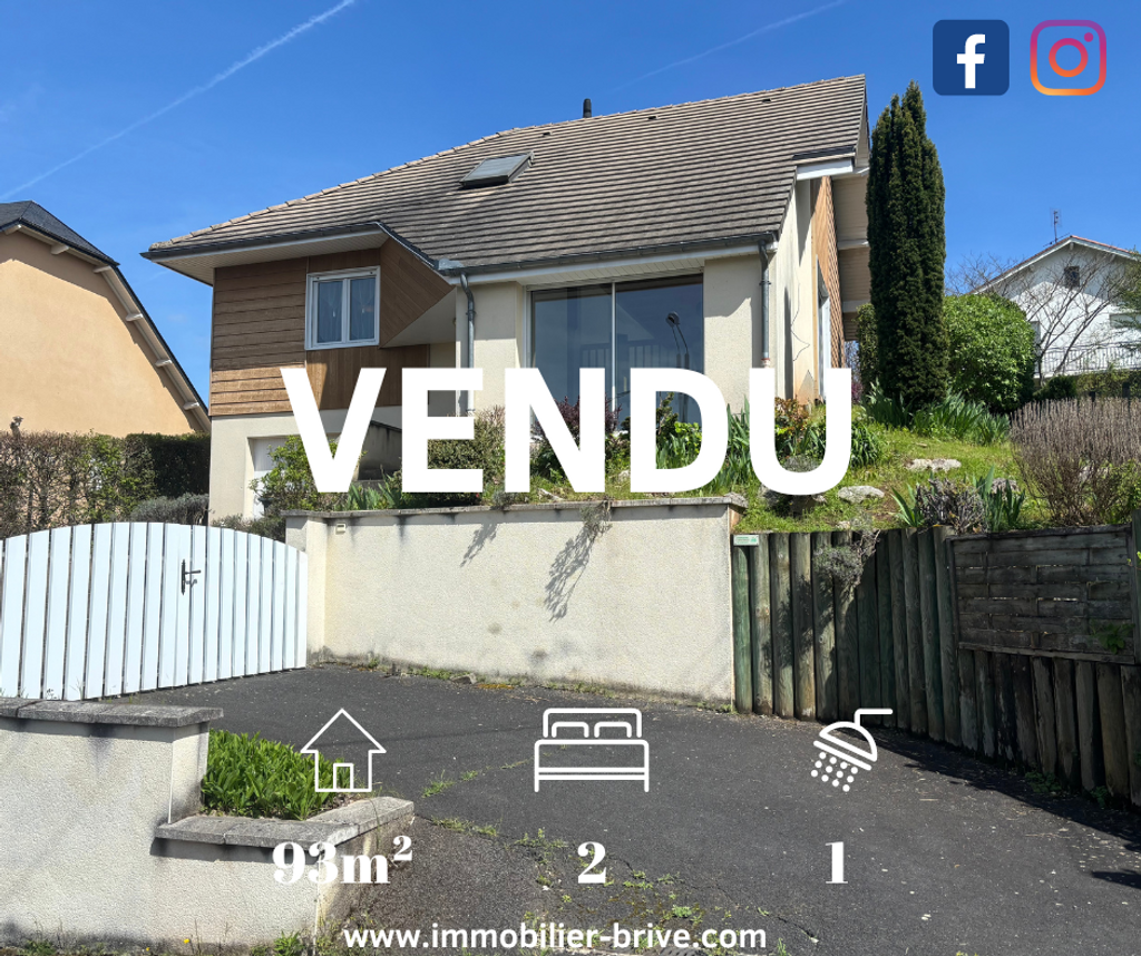 Achat maison à vendre 2 chambres 93 m² - Brive-la-Gaillarde