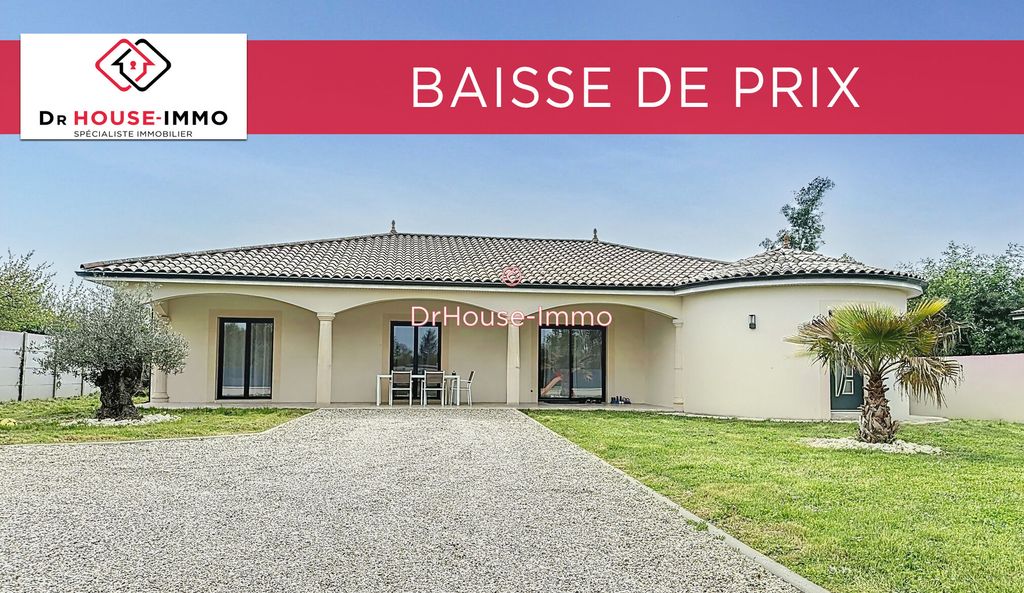 Achat maison à vendre 4 chambres 160 m² - Savignac-de-l'Isle