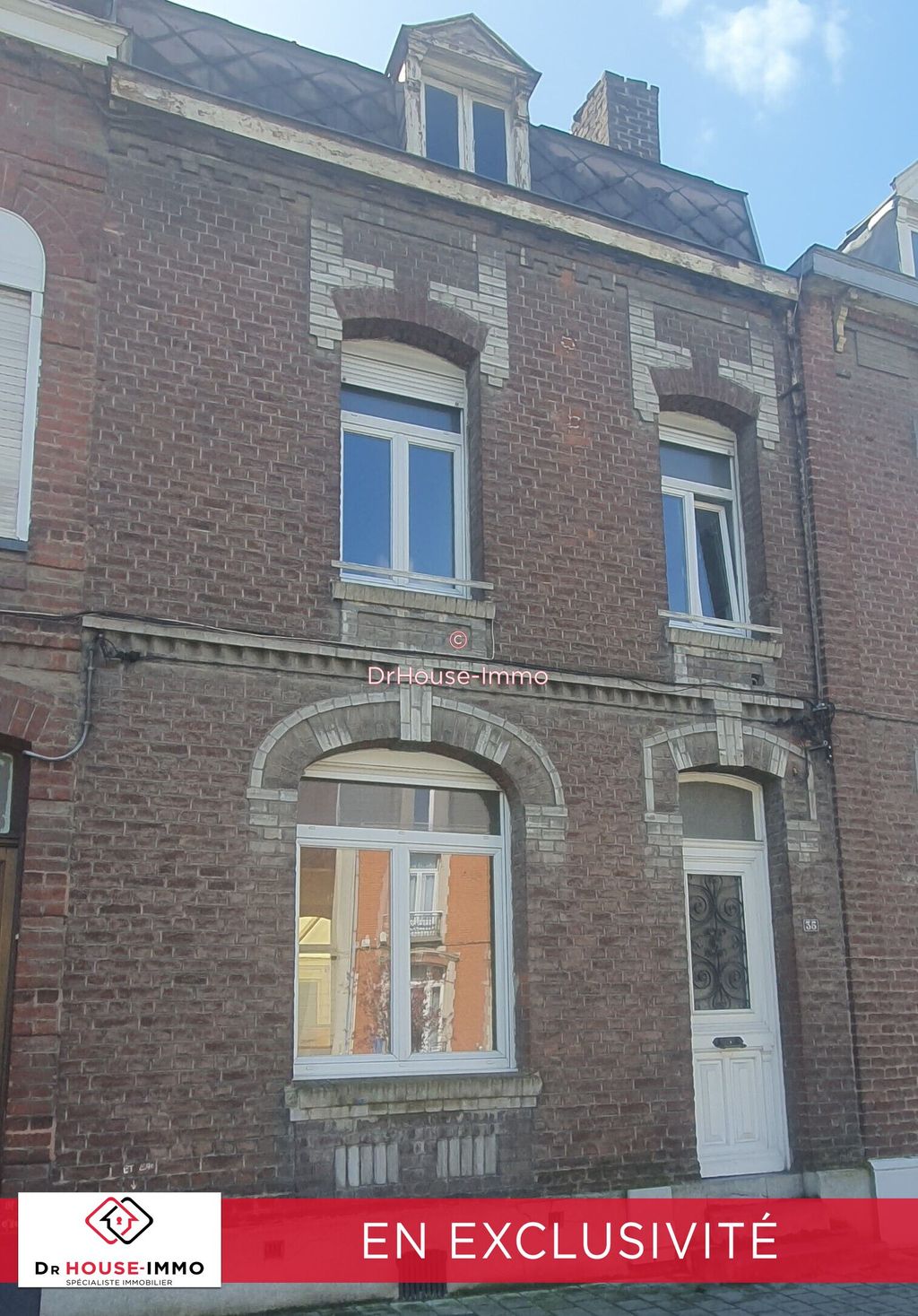Achat maison à vendre 2 chambres 97 m² - Valenciennes