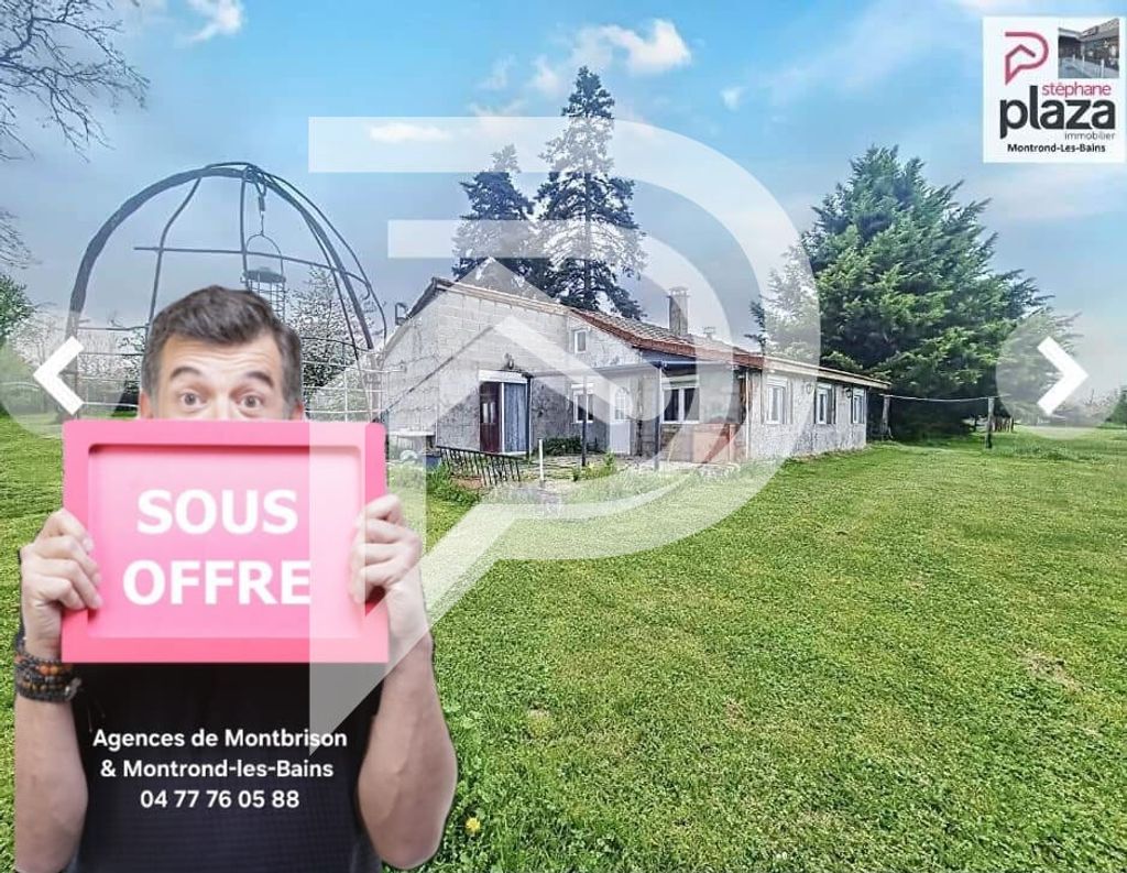 Achat maison à vendre 3 chambres 112 m² - Chalain-le-Comtal