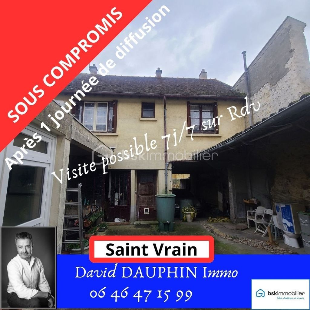Achat maison à vendre 2 chambres 79 m² - Saint-Vrain